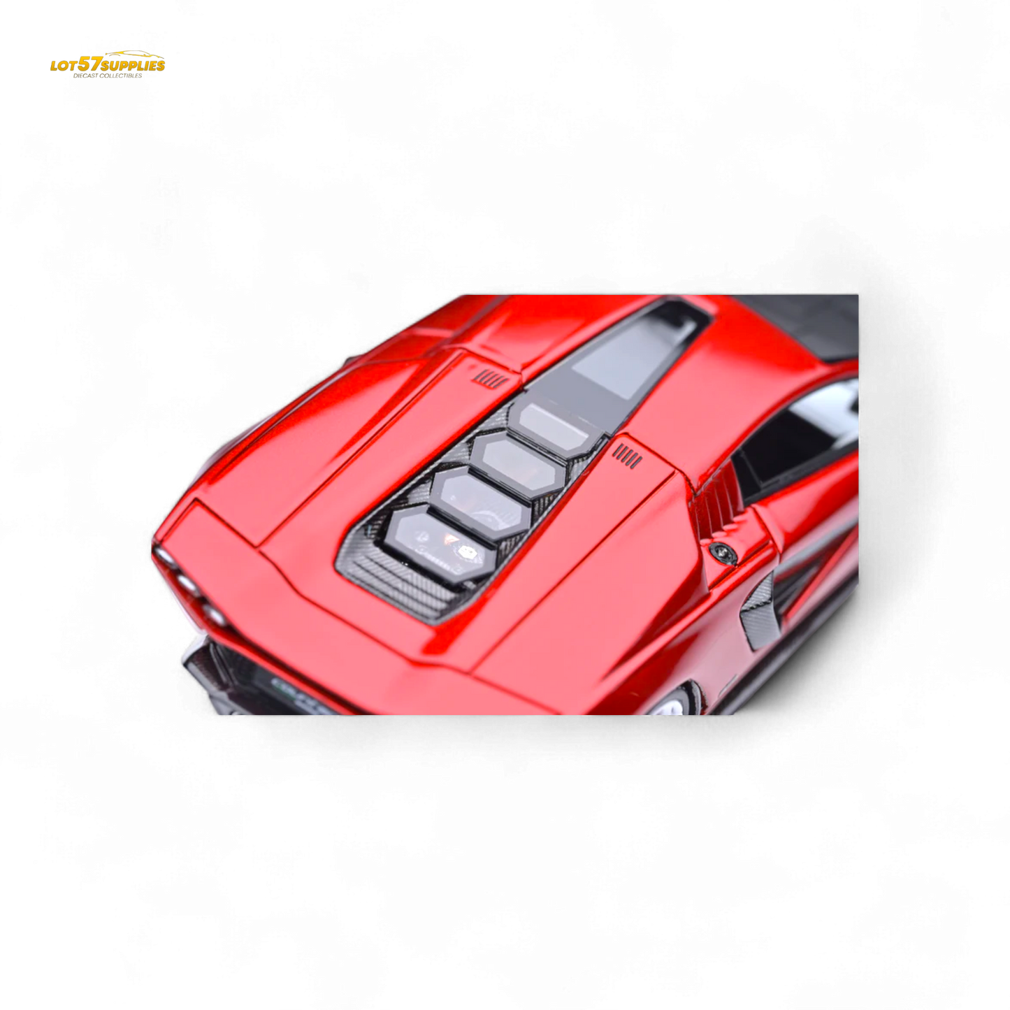 Fuelme Model Countach LPI 800-4 Rosso Scintilla 1:64