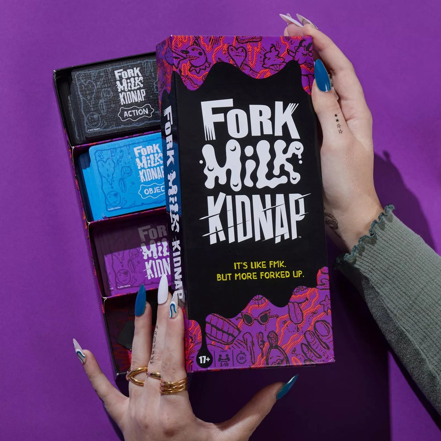 FORK MILK KIDNAP
