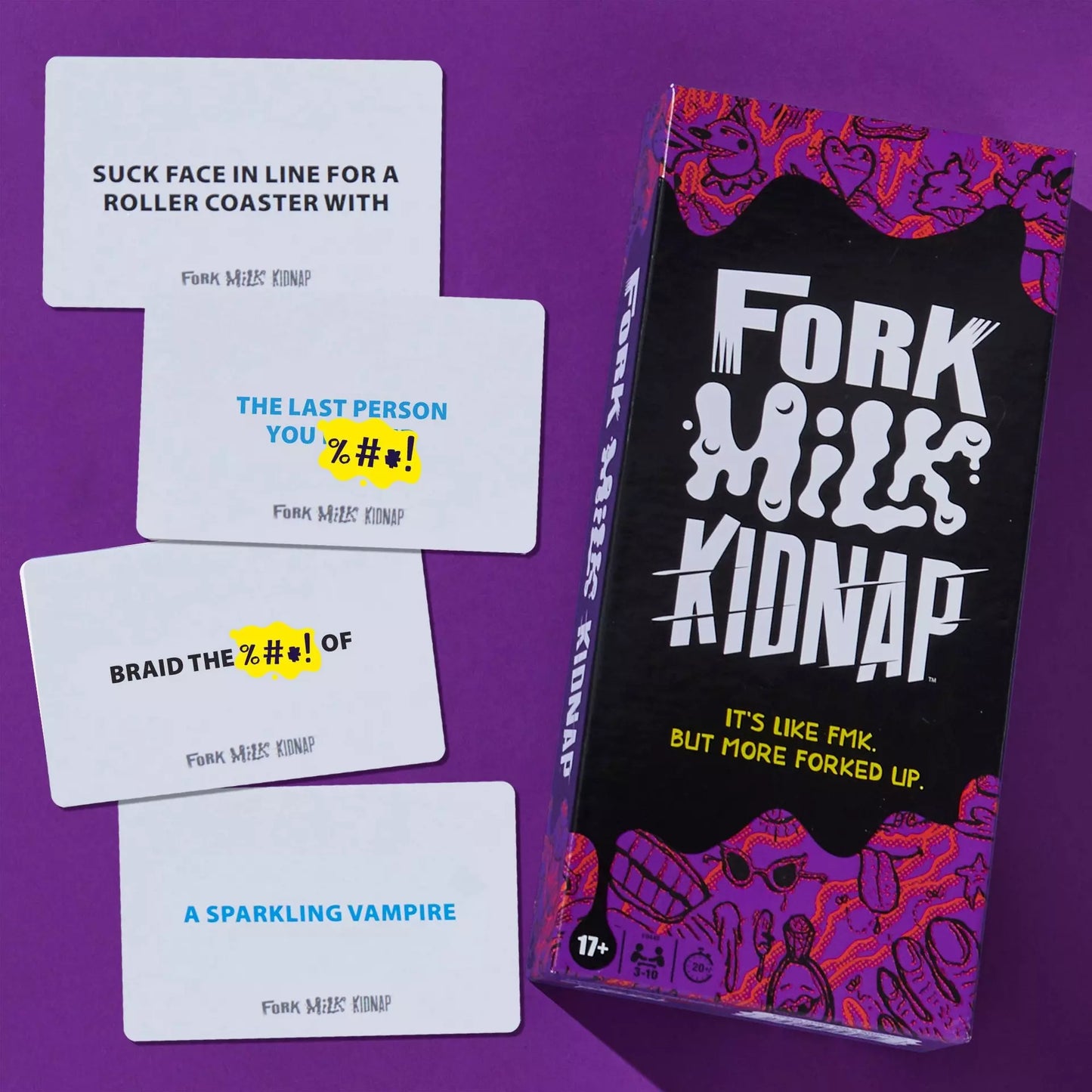 FORK MILK KIDNAP