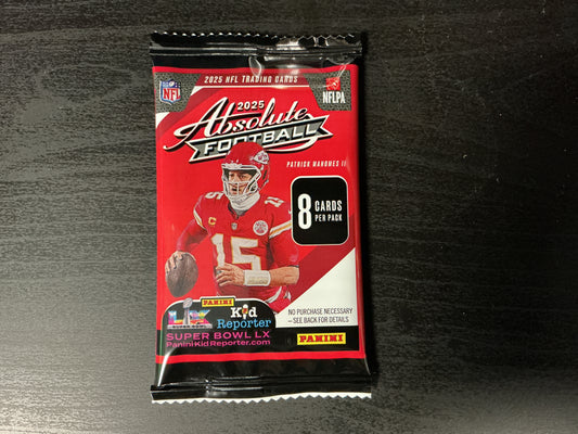 2025 Panini Absolute Football Pack