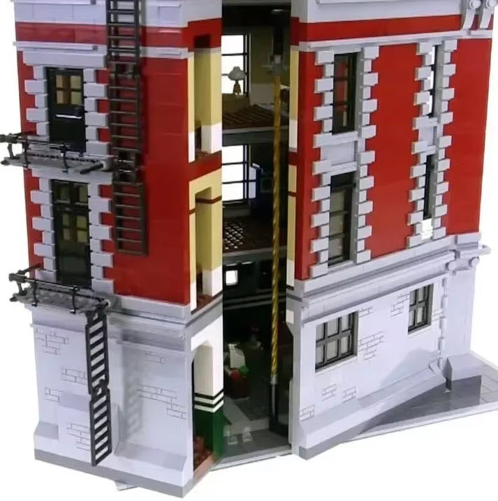 Ghostbusters Firehouse MOC 75827