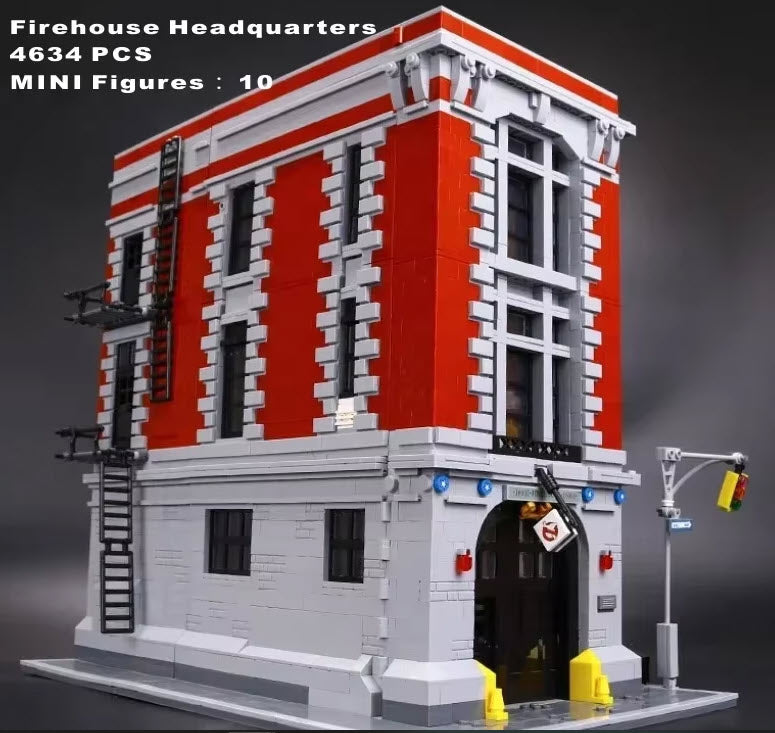 Ghostbusters Firehouse MOC 75827