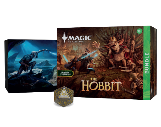 Magic: The Gathering The Hobbit Bundle sealed box and contents