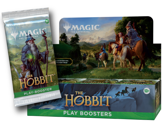 Magic: The Gathering The Hobbit sealed Play Booster Display