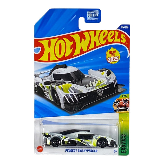 Hot Wheels Peugeot 9X8 Hypercar | Exotics Series 2/5