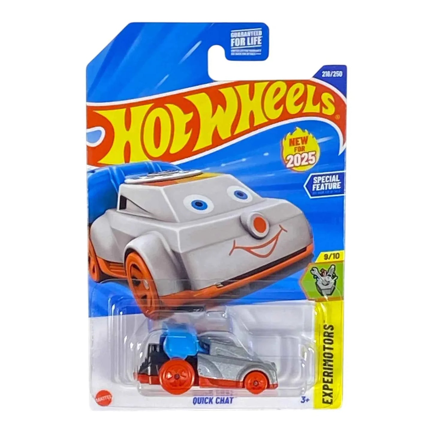 Hot Wheels Quick Chat (Silver) - Experimotors Series 9/10
