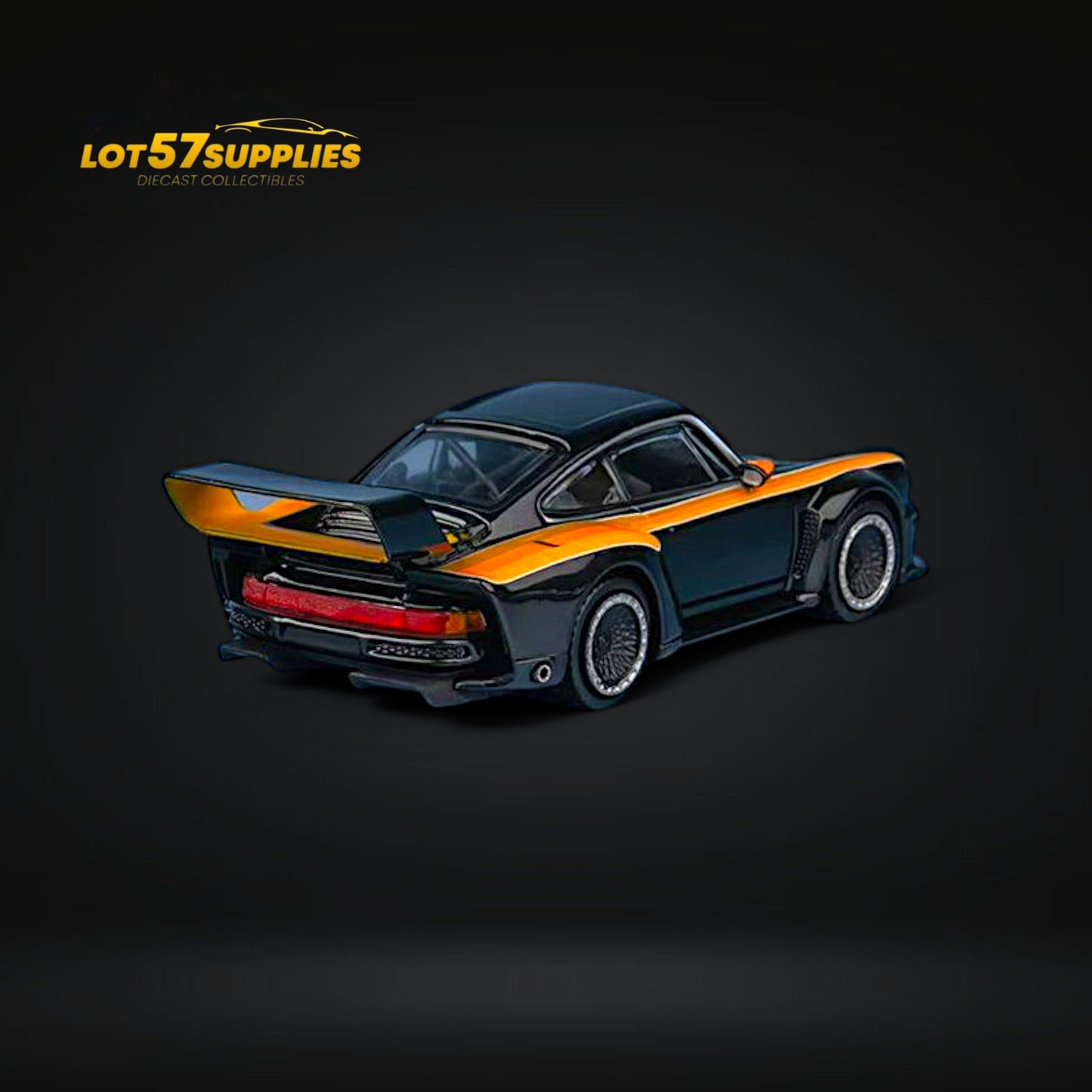 (Pre-Order) Findclassically Singer DLS Turbo Black Pearl 1:64