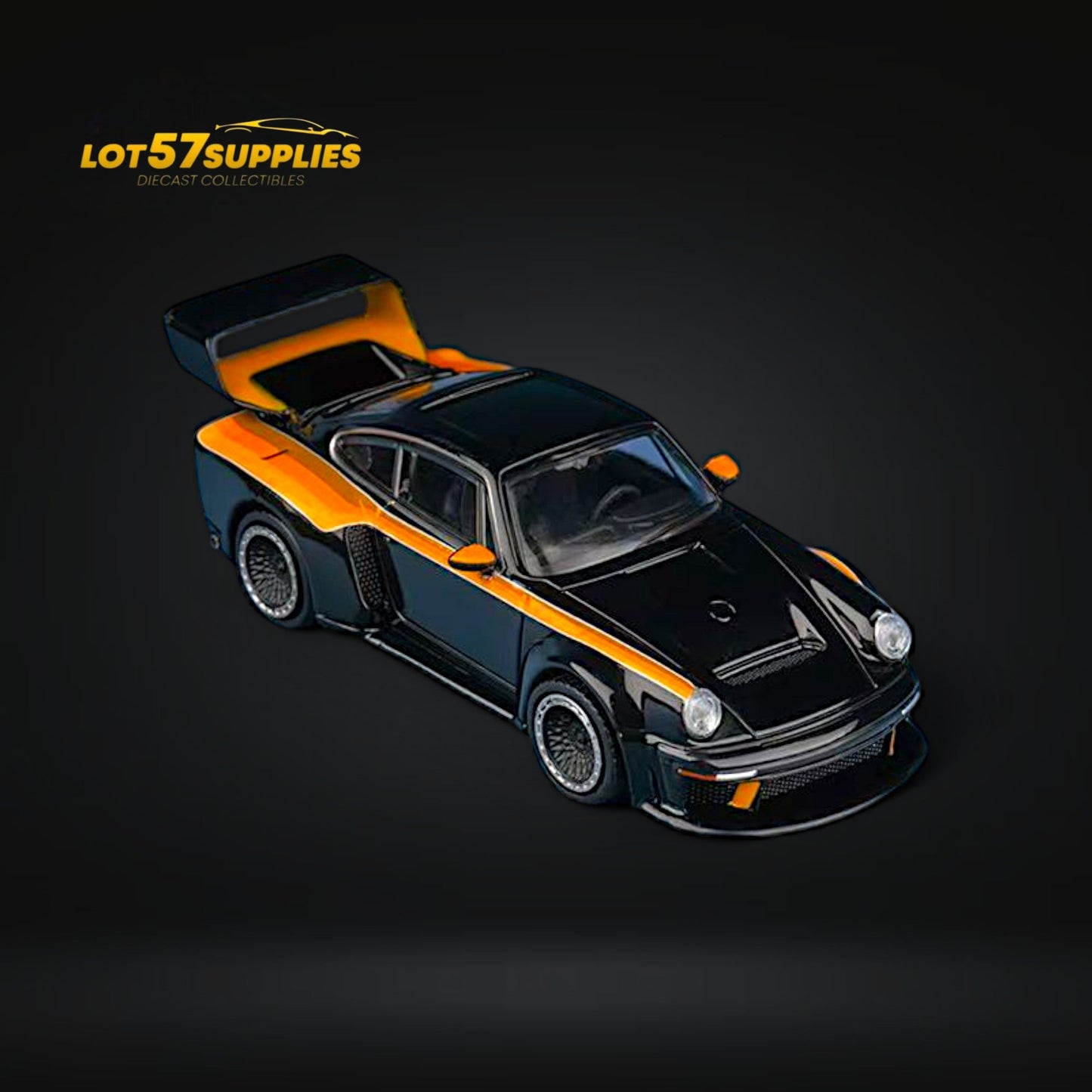 (Pre-Order) Findclassically Singer DLS Turbo Black Pearl 1:64