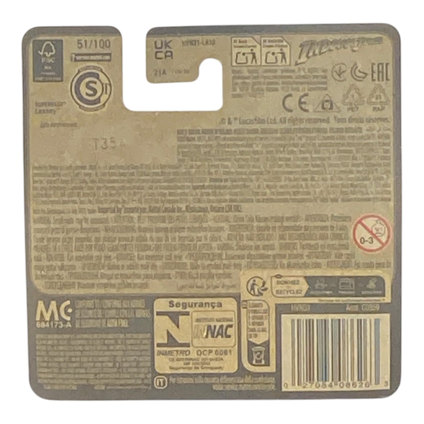Matchbox MBX Tangiers Tuk Tuk (Short Card) - Indiana Jones Series