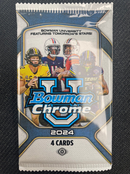 2024 Bowman Chrome Football Single Pack