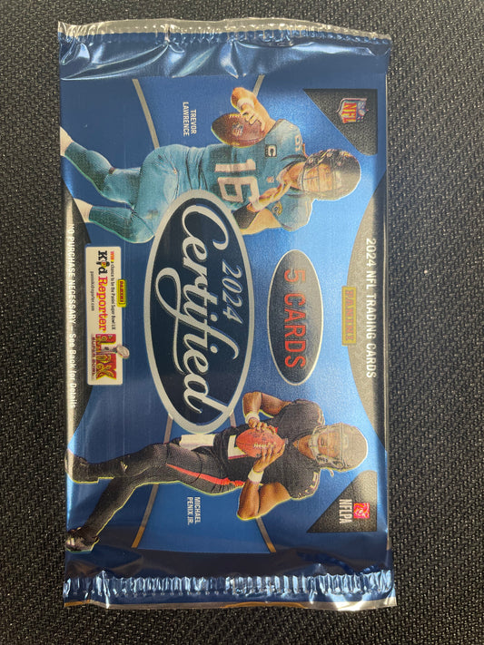 2024 Panini Certified Football Single Pack