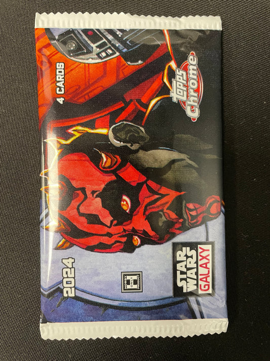 2024 Topps Chrome Stars Wars Galaxy Single Pack