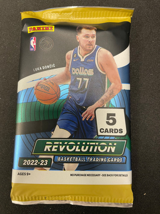 2022/23 Panini Revolution Basketball Hobby Box Single Pack