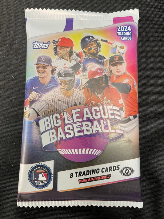 2024 Topps Big League Baseball Hobby Box Single Pack