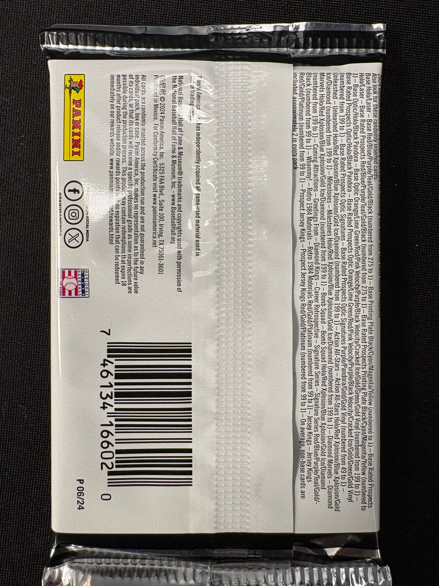 2024 Panini Donruss Baseball Hobby Single Pack