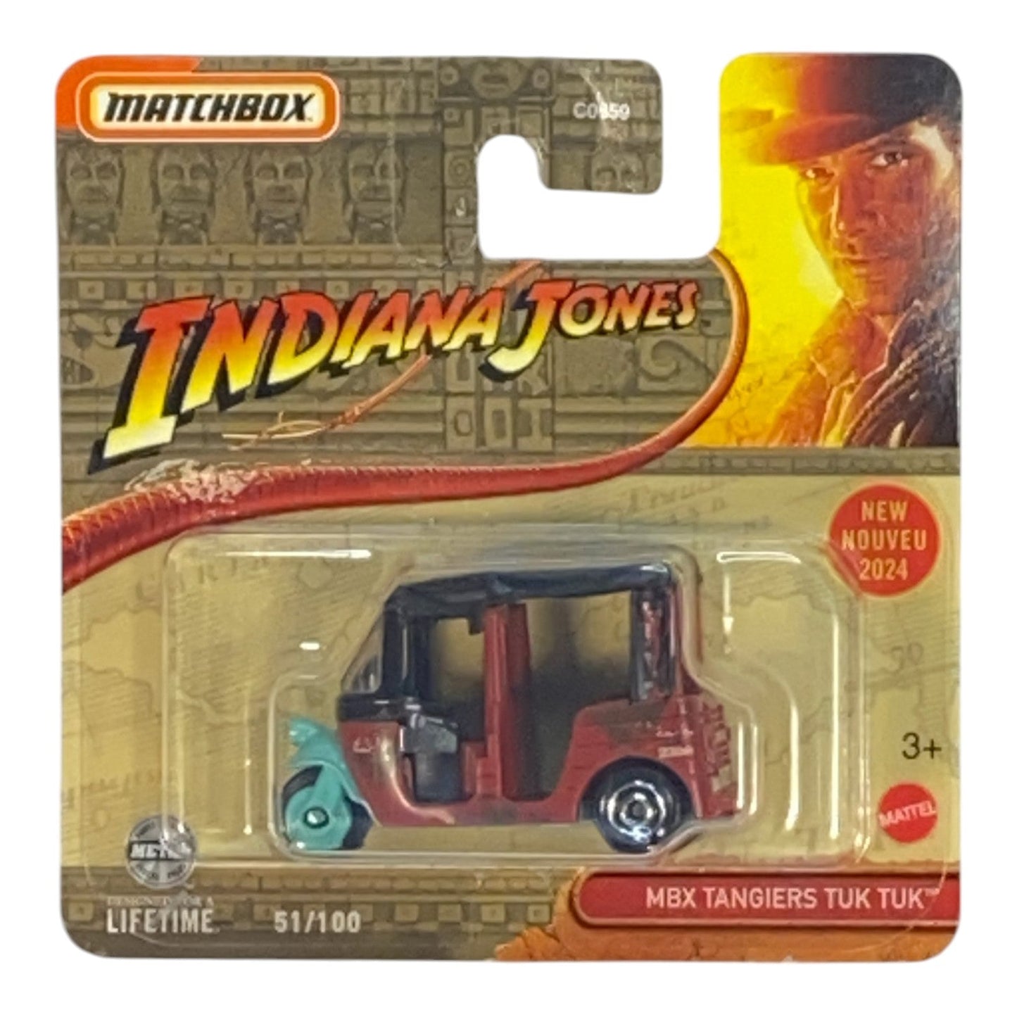 Matchbox MBX Tangiers Tuk Tuk (Short Card) - Indiana Jones Series