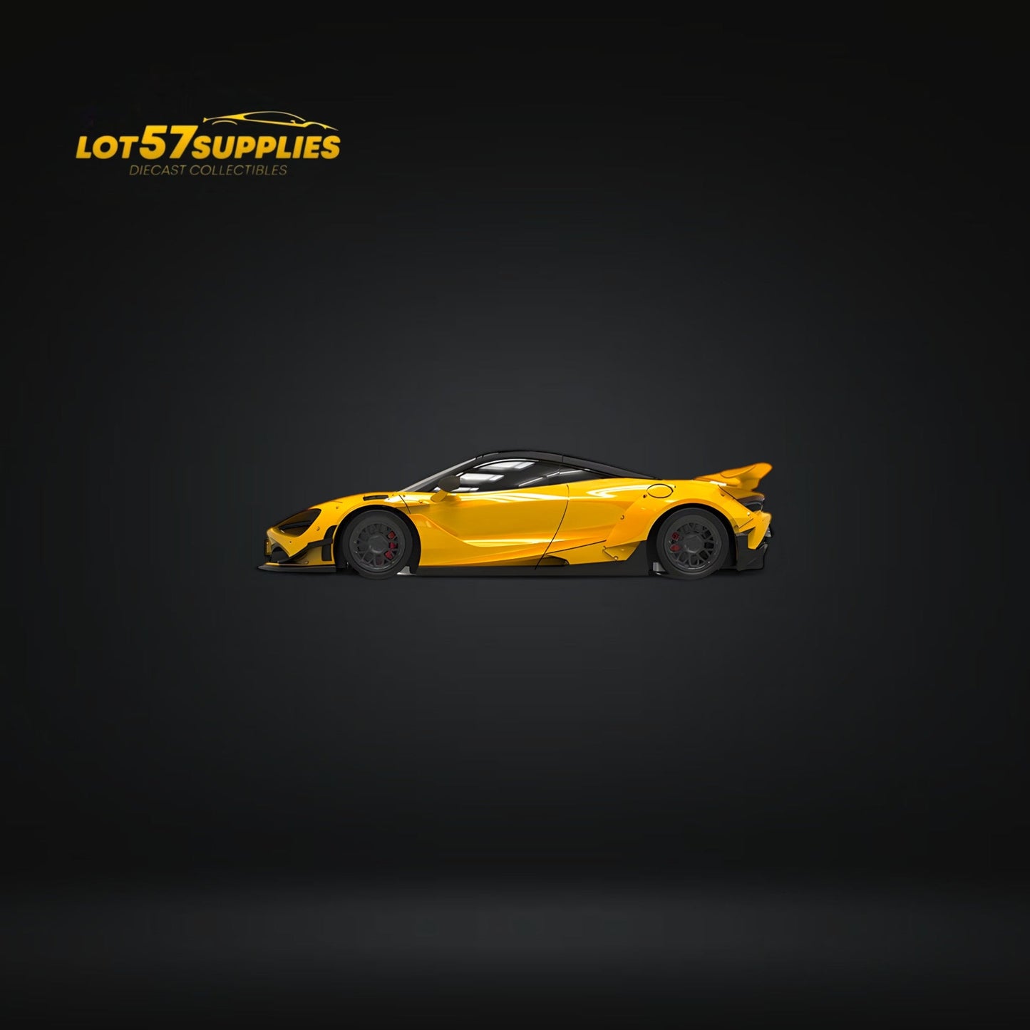 (Pre-Order) SUPCAR McLaren 720S Yellow 1:64