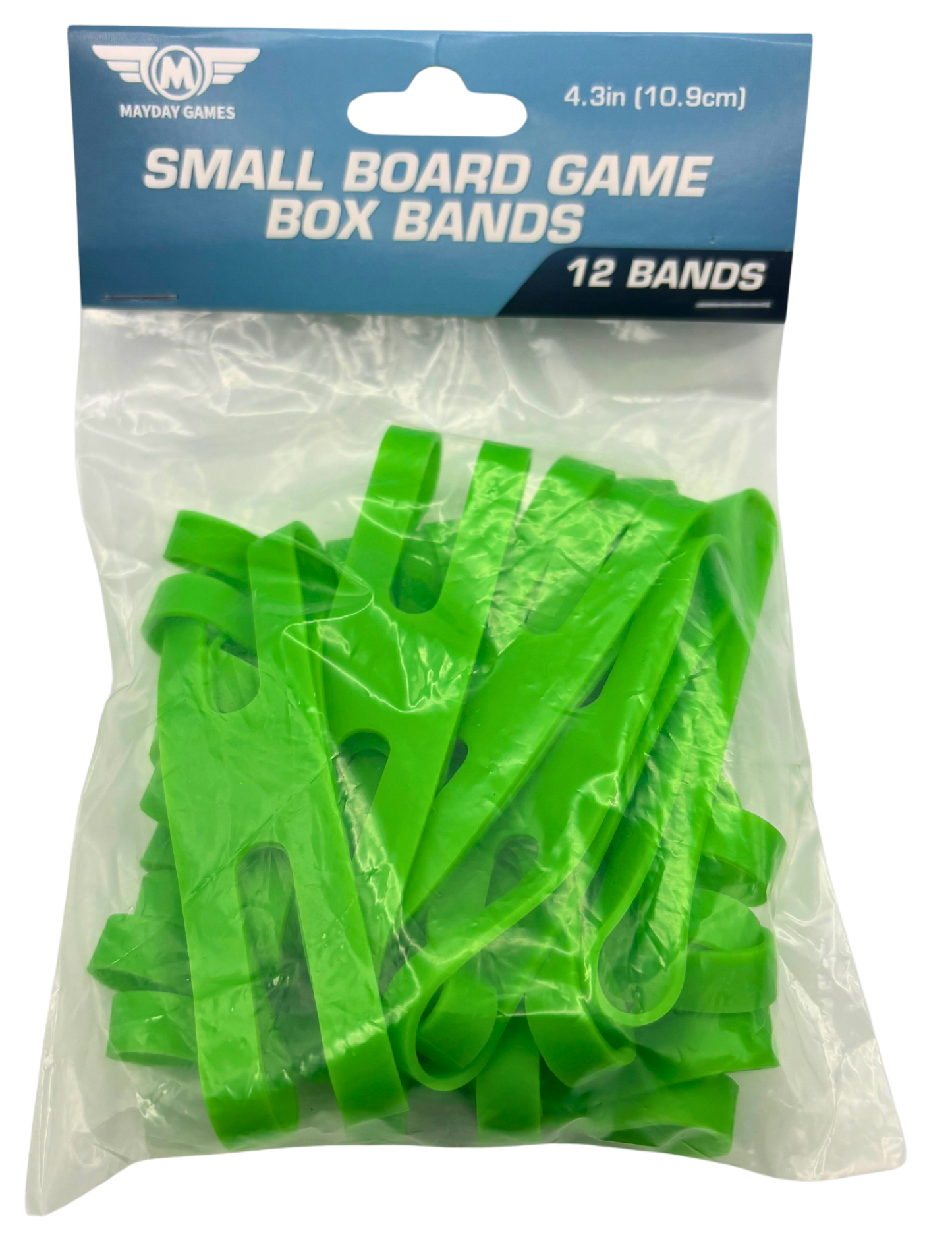 12 Pack of Small Board Game Box Bands (4.3 inches)