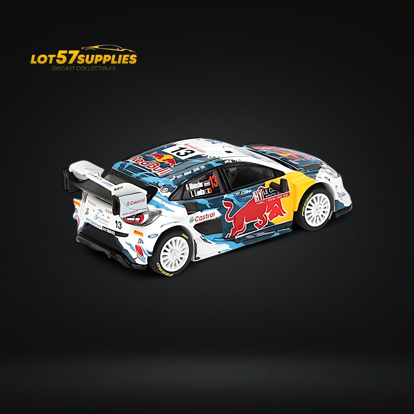 (Pre-Order) Mini-GT Ford Puma Rally1 #13 M-Sport Ford WRT 1:64
