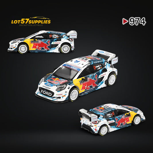 (Pre-Order) Mini-GT Ford Puma Rally1 #13 M-Sport Ford WRT 1:64