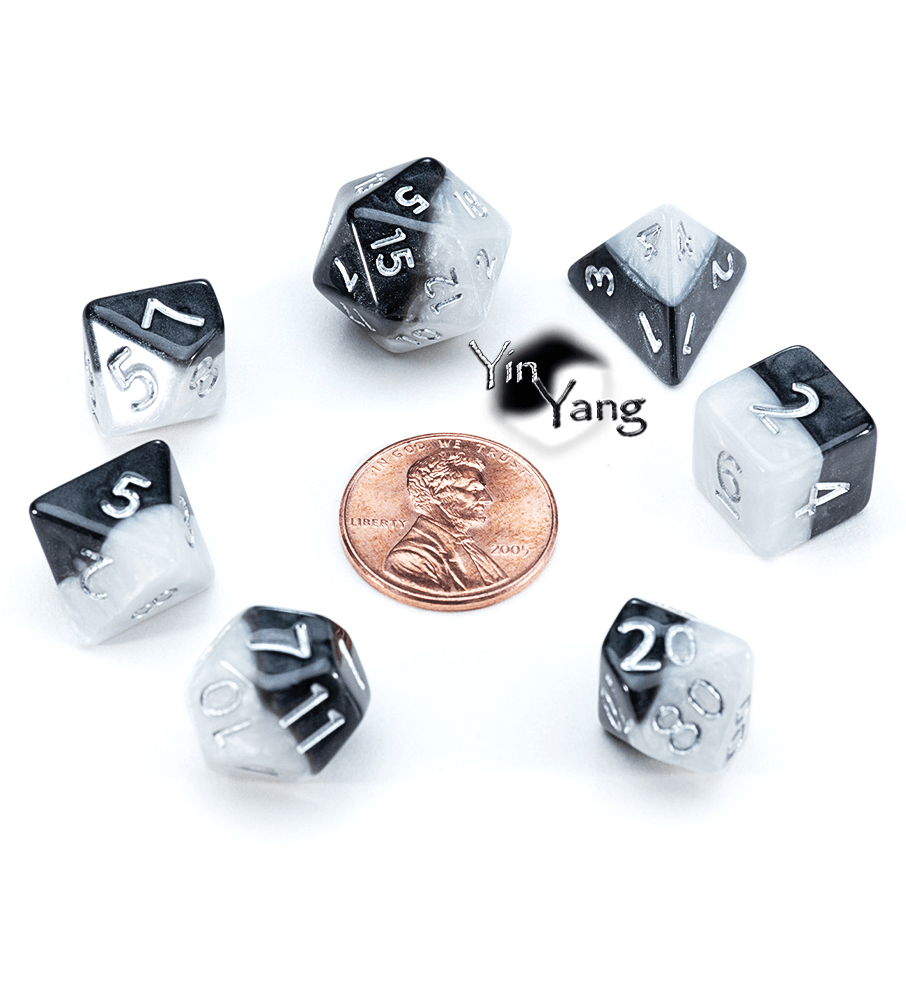 12mm Mighty Tiny Dice Set (7 Dice)