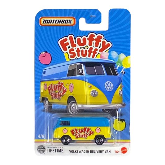 Matchbox Volkswagen Delivery Van - Fluffy Stuff - Candy Series 4/6