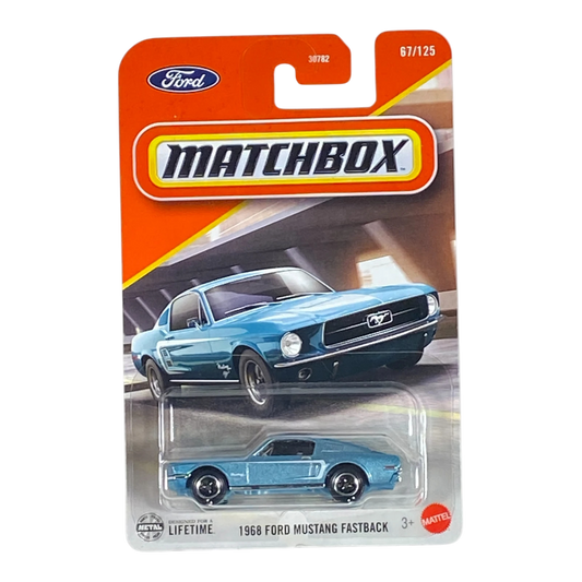 Matchbox 1968 Ford Mustang Fastback | 2025 Matchbox Series 67/125