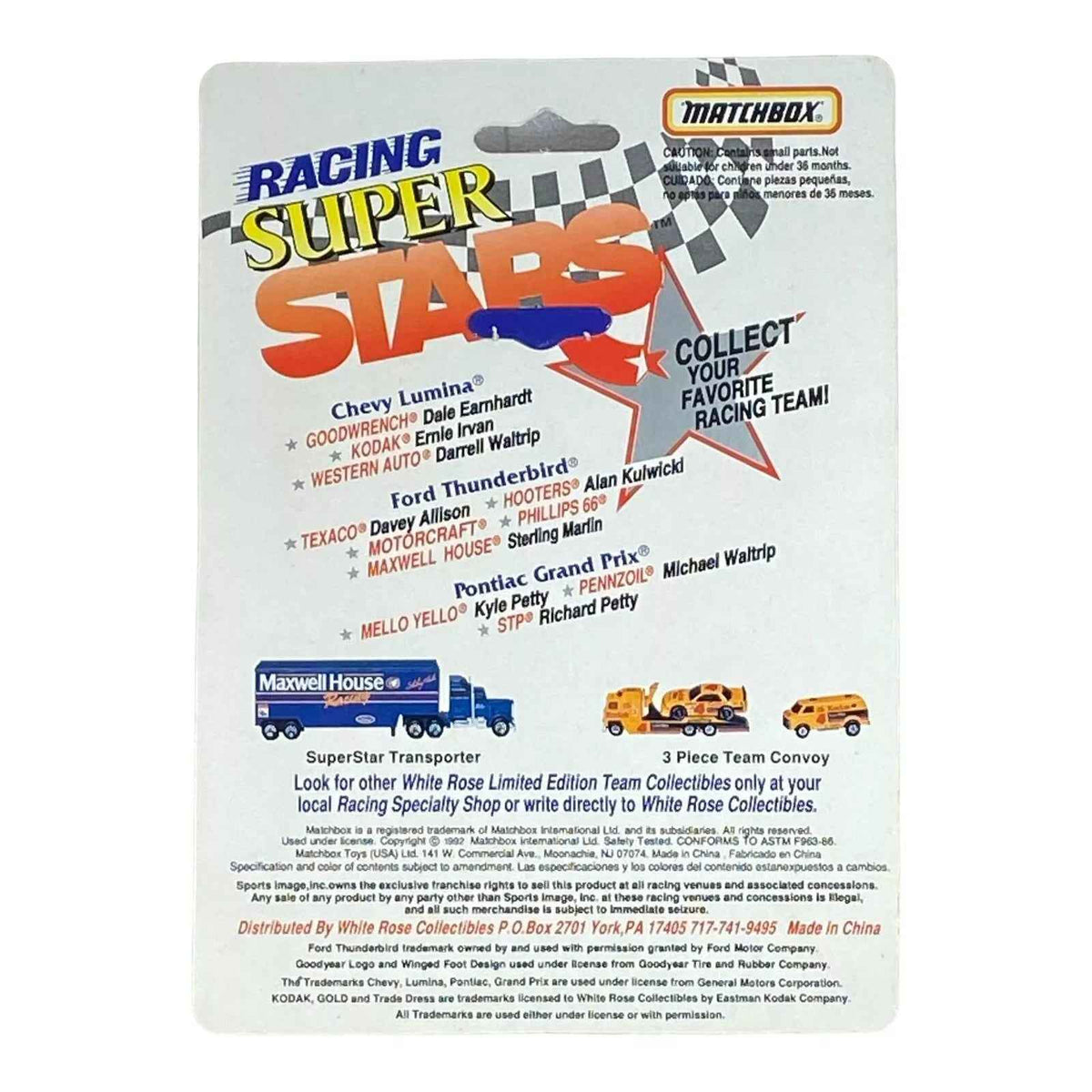 Matchbox Grand Prix Matchbox Pontiac Grand Prix - Michael... | ORB Trading Cards – Orb ...