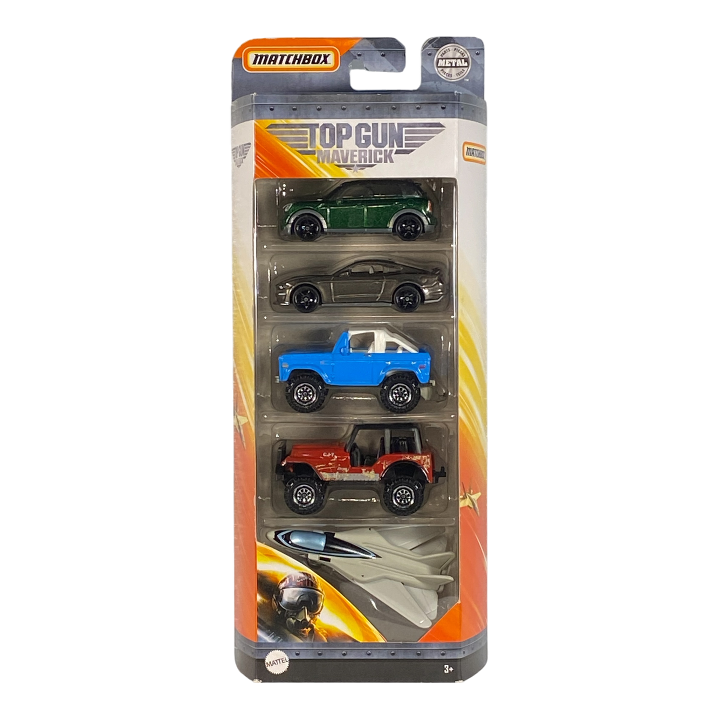Matchbox Top Gun Maverick 5 Pack Vehicles