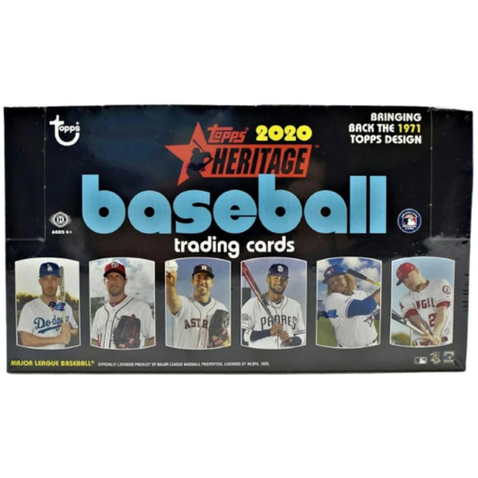 2020 Topps Heritage Baseball Hobby Box