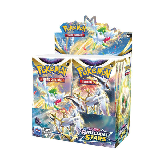 Pokemon Sword & Shield-Brilliant Stars Booster Display Box