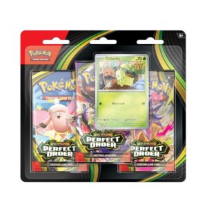 Perfect Order 3 Pack Blister [Chikorita]