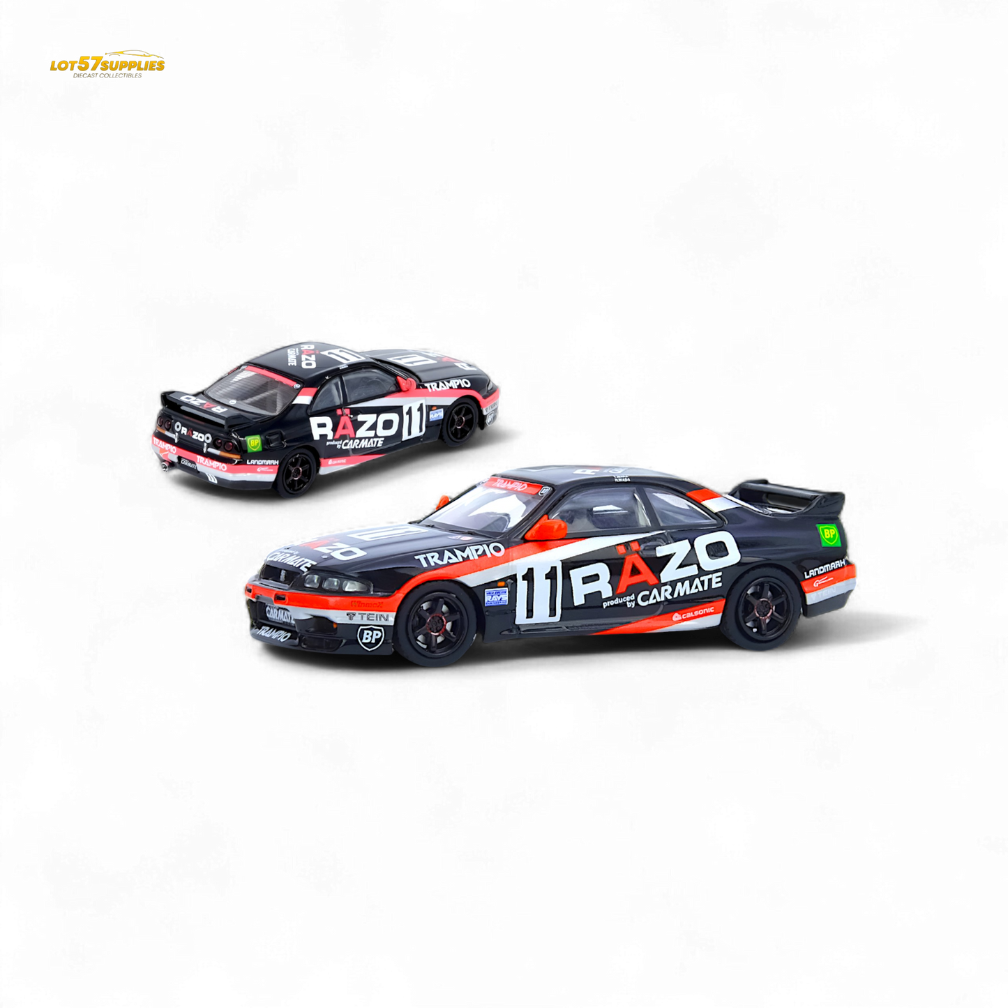 Inno64 Nissan Skyline GT-R R33 #11 Razo Trampio 1:64