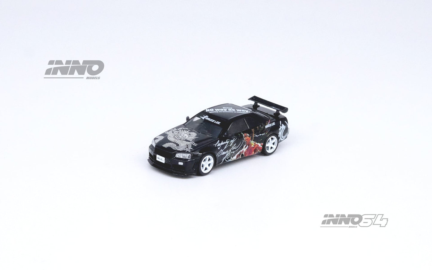 Inno64 x TINY Skyline GT-R's Series Bruce Lee 50th Anniversary 1:64