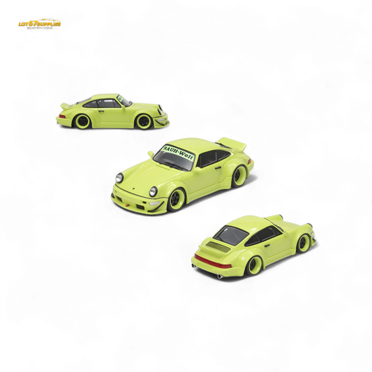 Fast Speed Rauh-Welt RWB964 Wide-Body Duck Wing Green 1:64