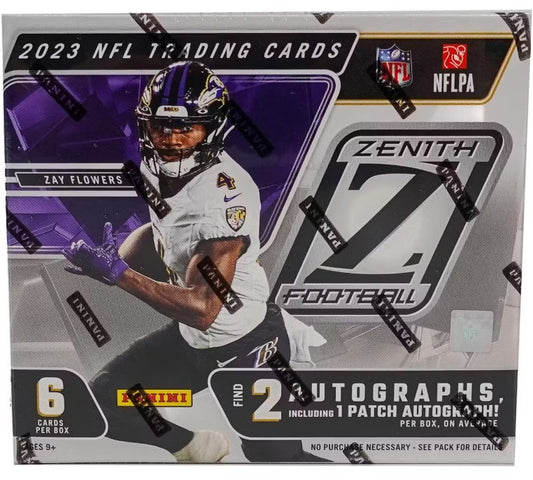 Caja de pasatiempos de fútbol Panini Zenith 2023
