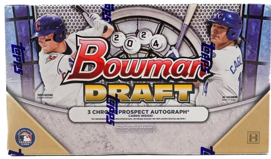 Caja gigante de béisbol para aficionados del draft Bowman 2024