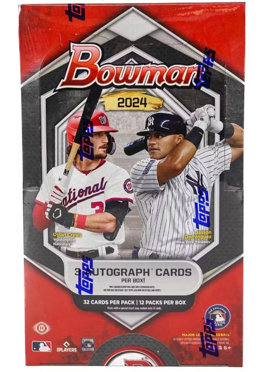 Caja gigante de béisbol Bowman Hobby 2024