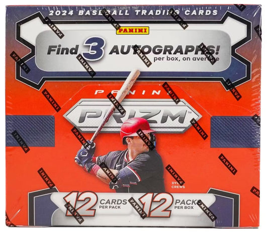 Caja de pasatiempos de béisbol Panini Prizm 2024