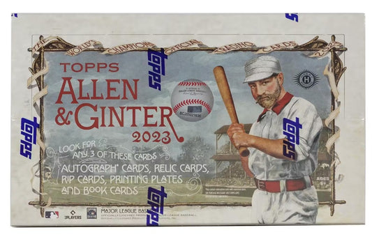 Caja de pasatiempos de béisbol Topps Allen &amp; Ginter 2023