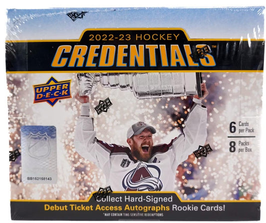 Caja de aficiones de hockey de Upper Deck 2022/23