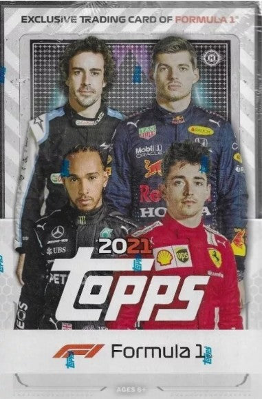 Caja insignia HOBBY sellada de fábrica de Fórmula 1 2021 de Topps F1 Racing