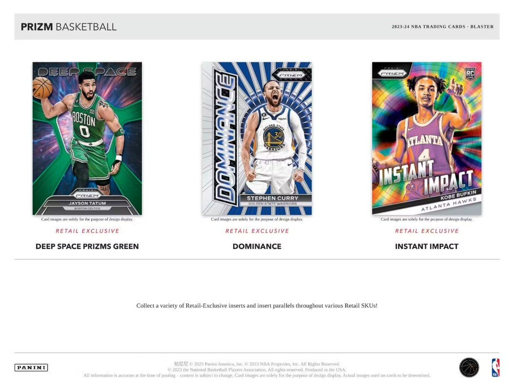 Caja Blaster de 6 balones de baloncesto Panini Prizm 2023/24 (¡Prizms de hielo!)