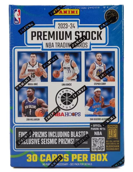 Caja Blaster de 6 unidades de baloncesto Panini Premium Stock 2023/24