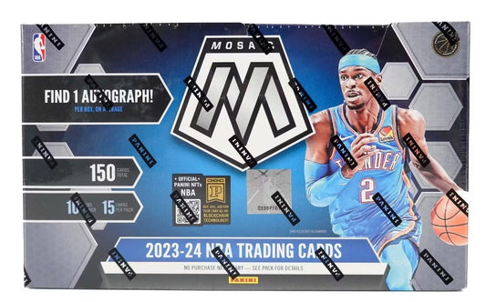 Caja de afición al baloncesto Panini Mosaic 2023/24