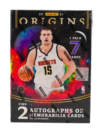 Caja de afición al baloncesto Panini Origins 2023-24