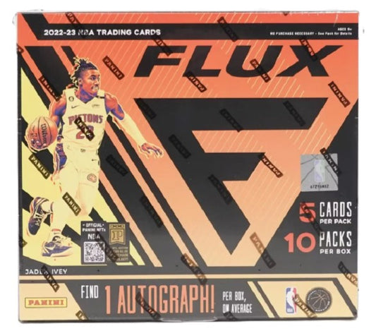 Caja de pasatiempos de baloncesto Panini Flux 2022-23