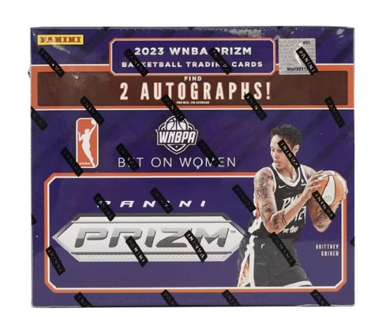 Caja de afición sellada de fábrica Panini Prizm WNBA Basketball 2023