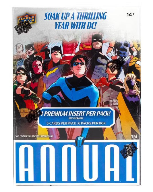 DC Annual 6-Pack Blaster Box (Upper Deck 2023/24)