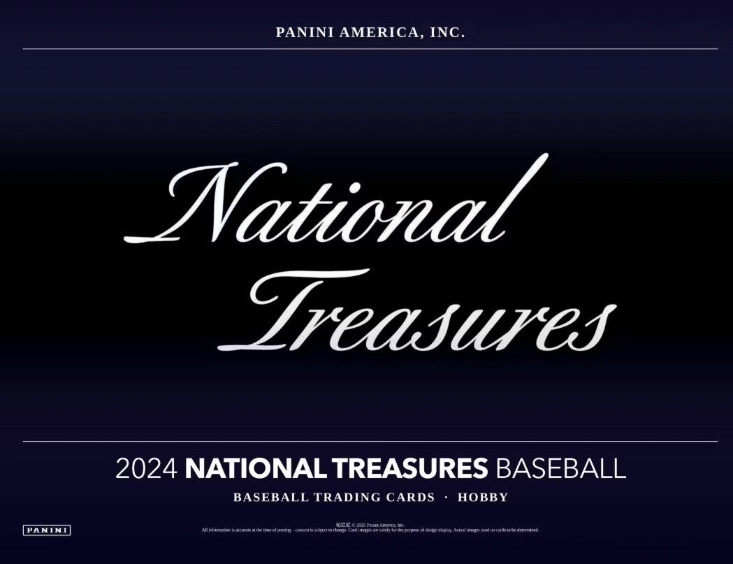 2024 Panini National Treasures Baseball Hobby Box